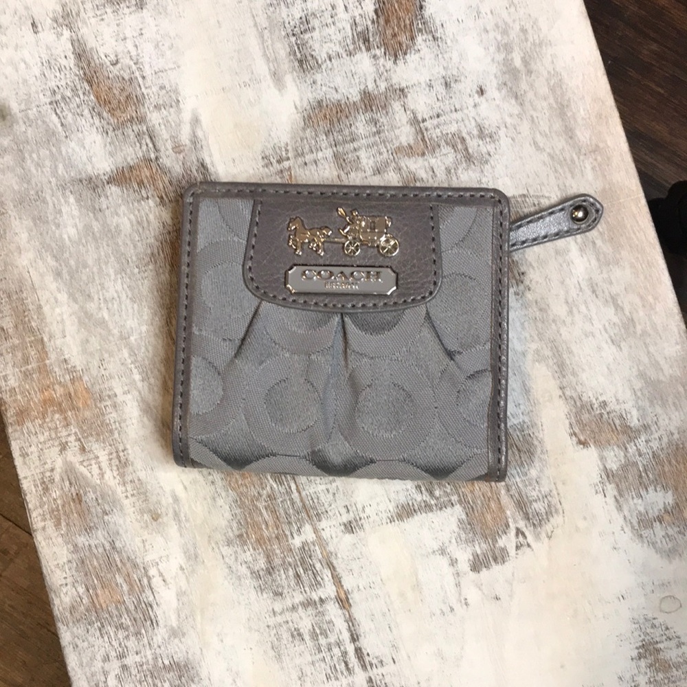 Coach mini wallet